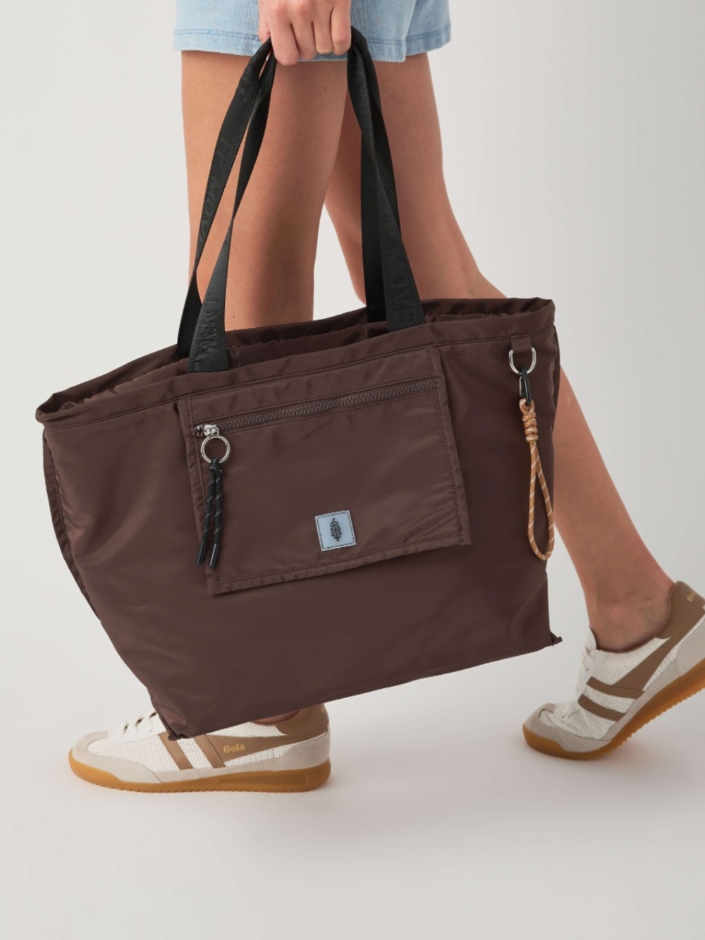 Free People • Home Team Tote Brown NWT